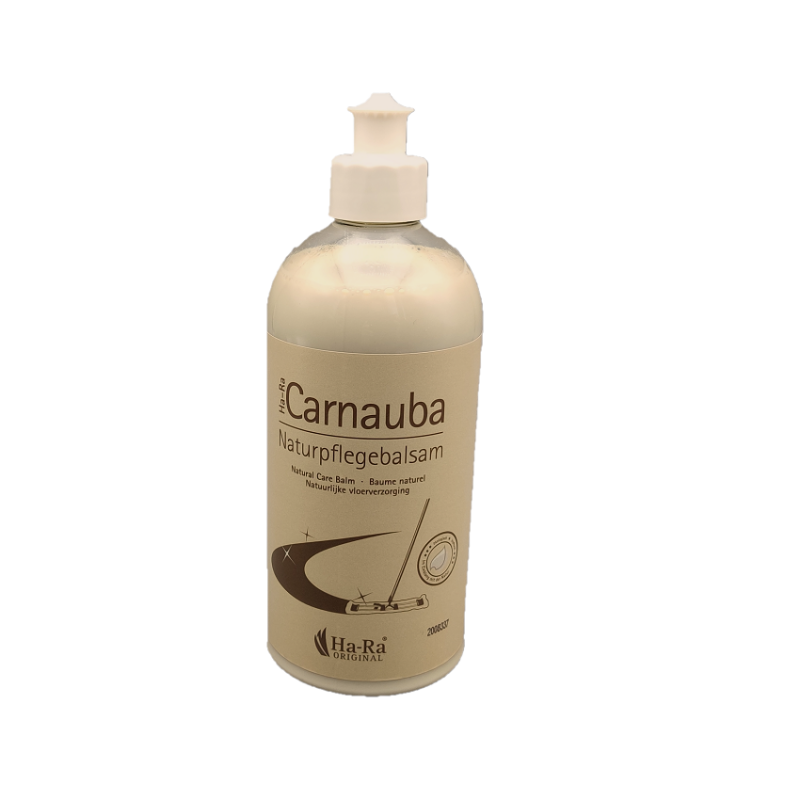 Carnauba, milieuvriendelijk voeding voor houten vloeren en natuursteen.