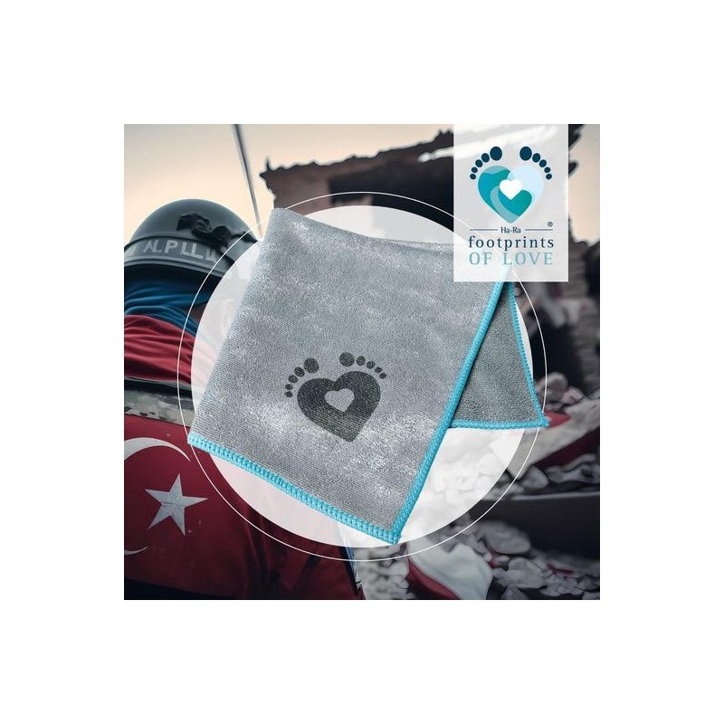Ha-Ra Star microvezel om Turkije en Syrië te steunen